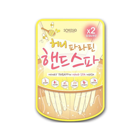 Soflisse Honey Paraffin Hand Spa Mask – Heated Paraffin Therapy for Soft, Nourished Hands - Maskory