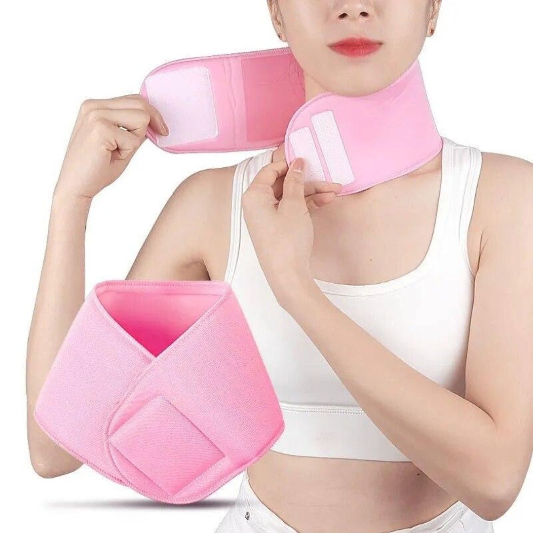 Spa Gel Anti - Neck Wrinkles Wrap Mask - Maskory