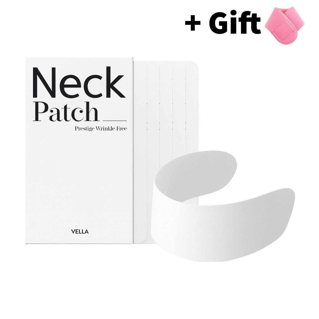 Vella Neck Patch Prestige Wrinkle Free – Hydrogel Neck Mask for Firming, Anti-Aging & Wrinkle Reduction - Maskory